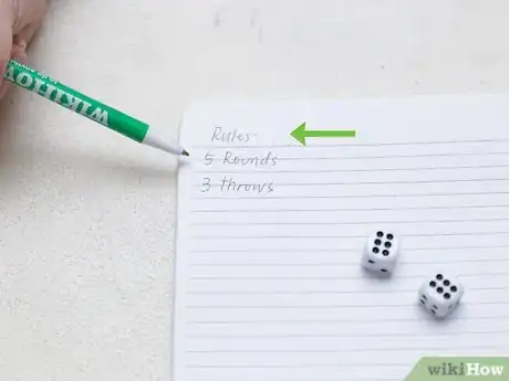 Image titled Play Lucky Numbers (Dice) Step 1