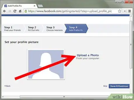 Image titled Create a Facebook Profile Step 8