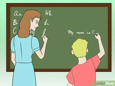 Image titled Teach a Child to Write in Cursive Step 4