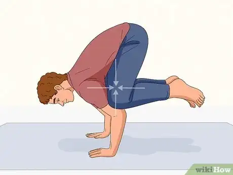 Image titled Do the Crow Pose (Yoga) Step 8