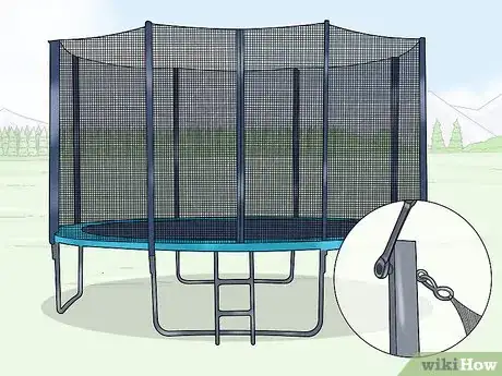 Image titled Store a Trampoline in the Winter Step 1