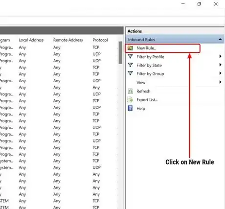 Image titled Remote Desktop Firewall Defender port enable 3B_2A