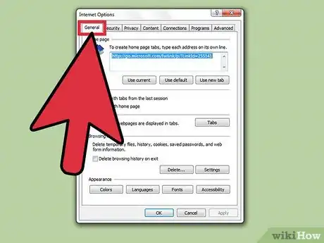Image titled Change Your Home Page in Internet Explorer Step 4