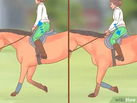 Image titled Control and Steer a Horse Using Your Seat and Legs Step 13