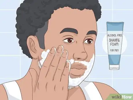 Image titled Shave Your Face Without Getting Bumps Step 3