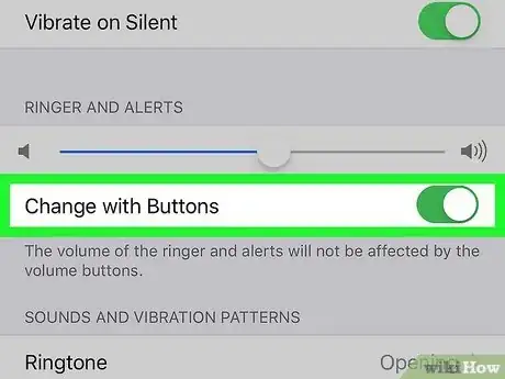 Image titled Turn Off Silent Mode on iPhone Step 3