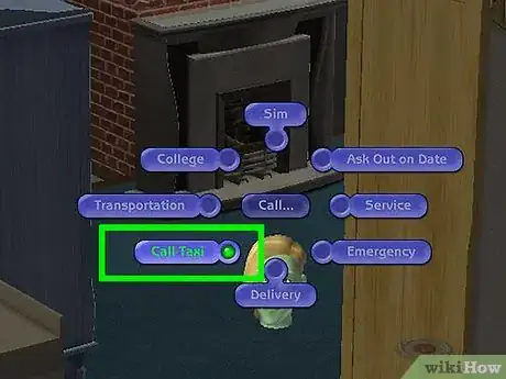 Image titled Travel to a Community Lot in Sims 2 Step 1