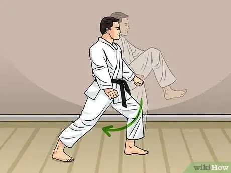 Image titled Perform Mae Geri (Shotokan Karate) Step 6