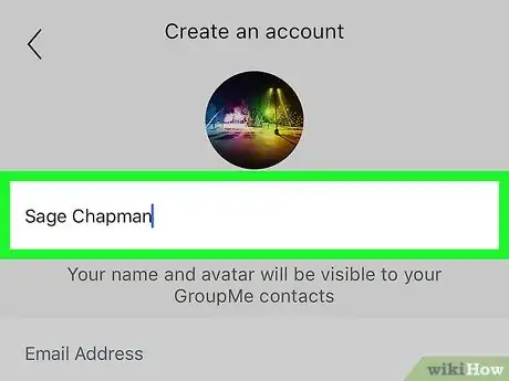 Image titled Join GroupMe on iPhone or iPad Step 6