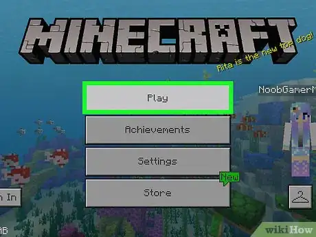 Image titled Get Started on Minecraft Pocket Edition Step 13