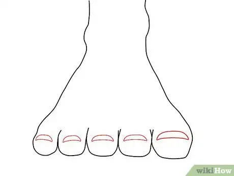 Image titled Draw Human Feet Step 7