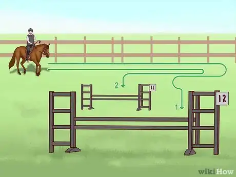 Image titled Memorise a Show Jumping Course Step 9