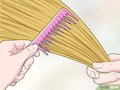 Image titled Take Care of Synthetic Hair Extensions Step 16