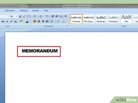 Image titled Write a Memo Step 1