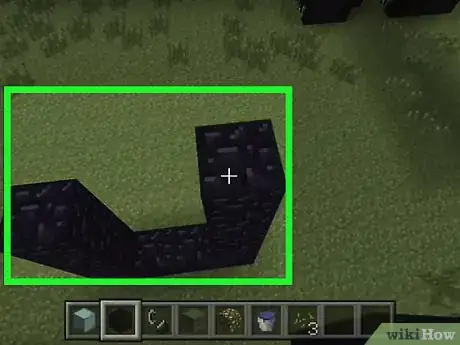 Image titled Build a Nether Portal in Minecraft Console Step 3