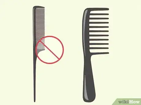 Image titled Comb Curly Hair Step 1