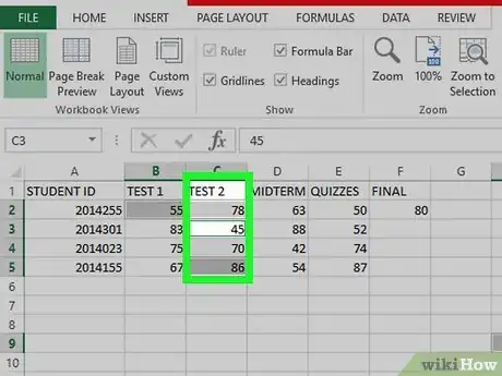 Image titled Freeze Panes in Excel Both Horizontally and Vertically Step 2