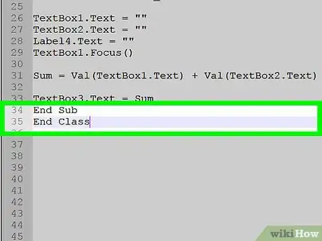 Image titled Add Two Numbers in Visual Basic.NET Step 13