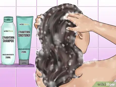 Image titled Straighten Your Hair Without Heat Step 1