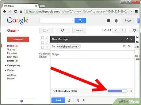 Image titled Email a Document to Yourself Using Gmail Step 8
