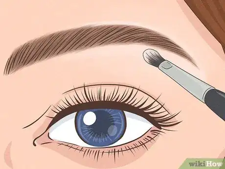 Image titled Cover Tattooed Eyebrows with Makeup Step 10