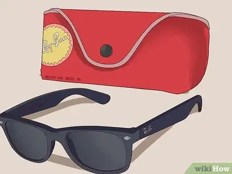 Image titled Tell if Ray Ban Sunglasses Are Fake Step 10