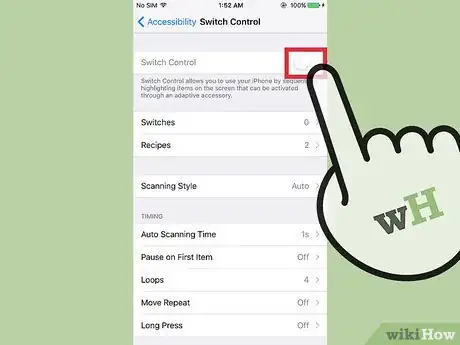 Image titled Disable Switch Control on an iPhone Step 5