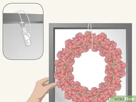 Image titled Hang a Wreath on a Mirror Step 8