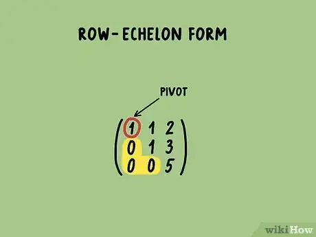 Image titled Reduce a Matrix to Row Echelon Form Step 1