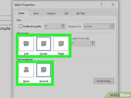 Image titled Wrap Text in a Table on Microsoft Word Step 4