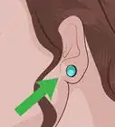 Reopen a Partially Closed Ear Piercing Hole