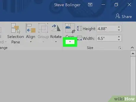 Image titled Crop a Picture in Word Step 10