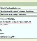 Email a Professor
