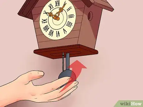 Image titled Set a Cuckoo Clock Step 10
