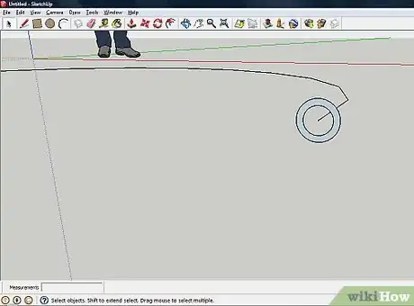 Image titled Create a Pipe in SketchUp With the Follow Me Tool Step 5
