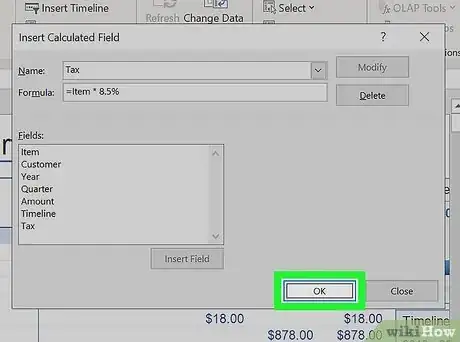 Image titled Add a Custom Field in Pivot Table Step 9