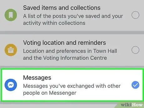 Image titled Export Messages on Facebook Step 9
