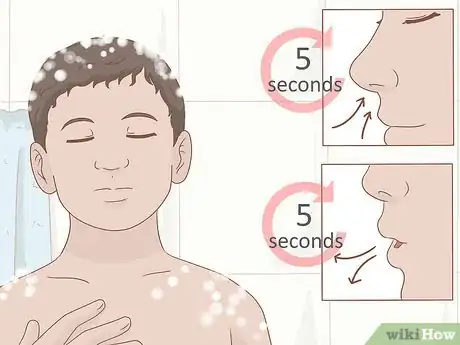 Image titled Get Shampoo out of Your Eyes Step 1