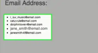 Choose an Email Address