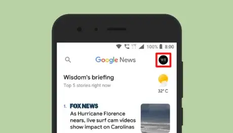 Image titled Google News Menu.png