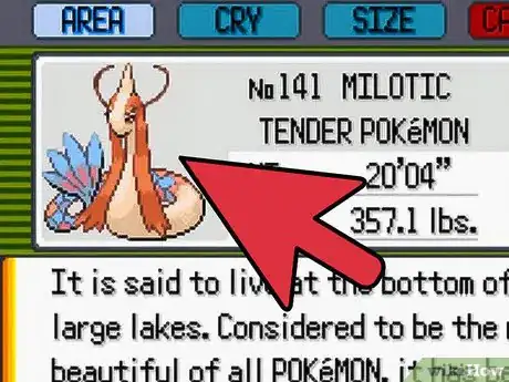 Image titled Catch Milotic in Pokemon Ruby, Sapphire or Emerald Step 10