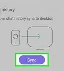 Sync Messages in Viber