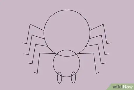 Image titled Draw a Spider Step 4