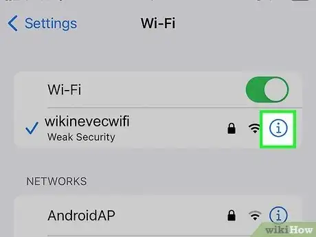 Image titled See Your WiFi Password on an iPhone Step 3
