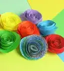 Make a Rainbow Rose