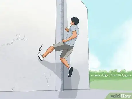 Image titled Run up a Wall and Flip Step 4