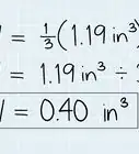 Calculate the Volume of a Cone