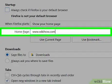 Image titled Change Your Startup Page in Your Internet Browser (for Windows) Step 14