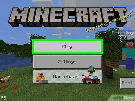 Image titled Play Online Worldwide Minecraft PE Multiplayer Step 8