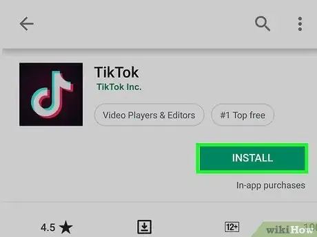 Image titled Create a TikTok Account Step 1